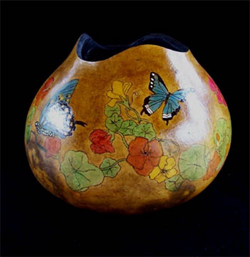 Barbara Carpenter Gourd Art 06