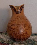 Alana Riveira's gourd art