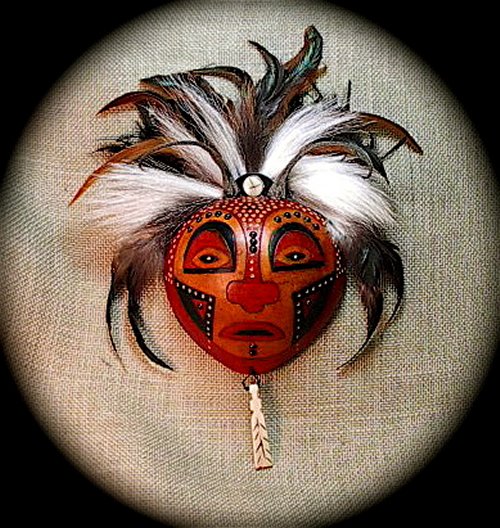 Gloria Small gourd mask