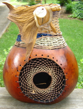 Marianne Barnes Gourd Art