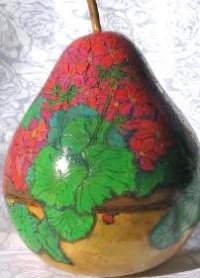 Gerri Bishop gourd art